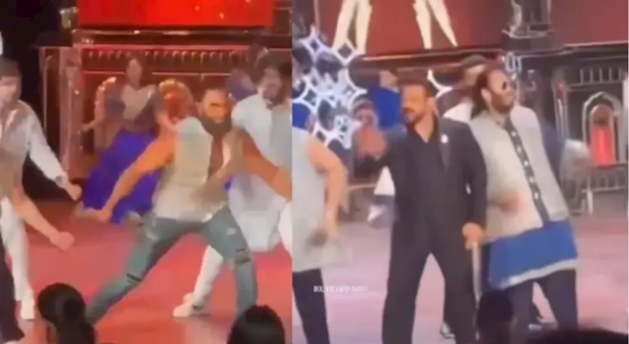 Fans cant hold on Salman Khan- others electrifying dances at Ambani’s sangeet ceremony