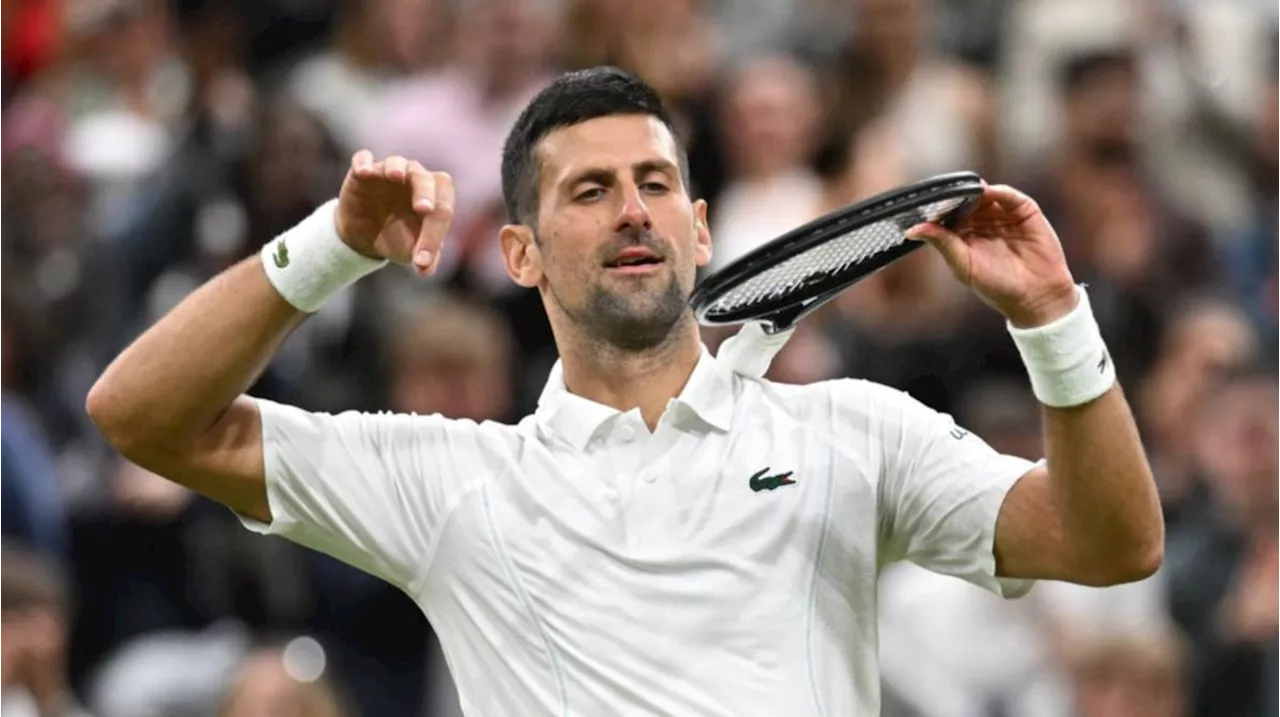 Novak Djokovic drops new celebration after beating Aussie Alexei Popyrin at Wimbledon