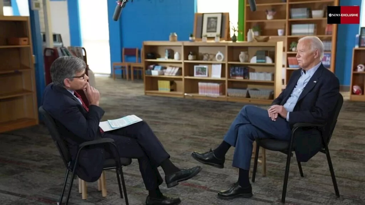 ABC's George Stephanopoulos' exclusive interview with President Biden: Full transcript