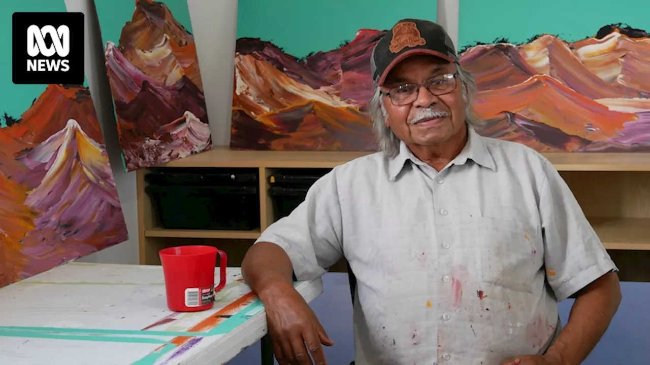 Permanent Aboriginal art centre in Umoona, near Coober Pedy, opens doors to artists