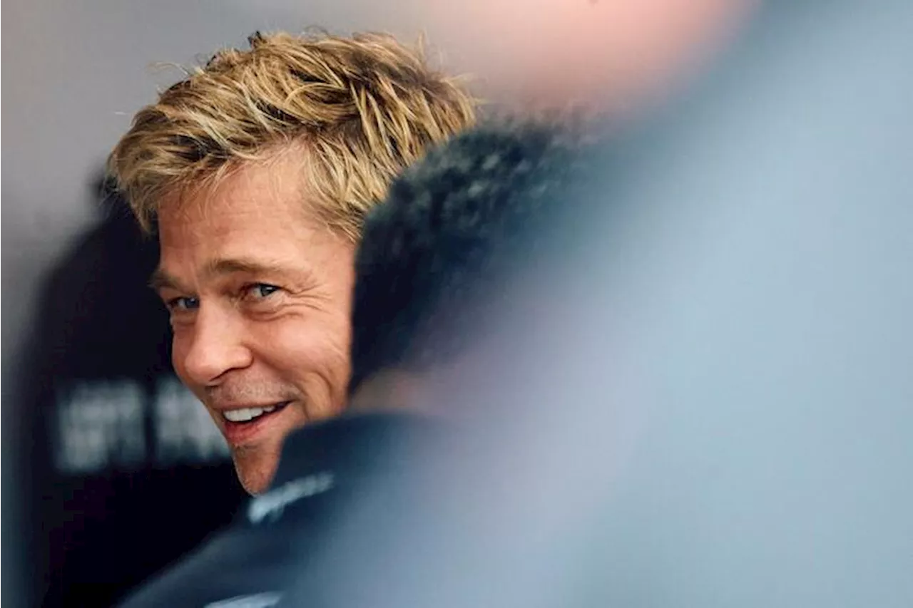 Brad Pitt in pista a Silverstone per il film sulla F1