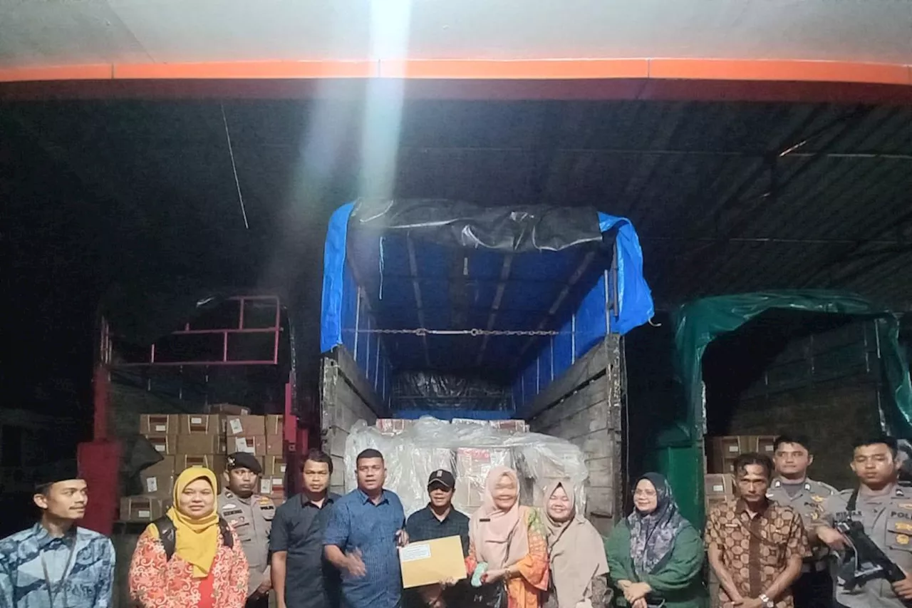 KPU Pasaman Barat terima 302.787 lembar surat suara PSU Pemilu DPD RI