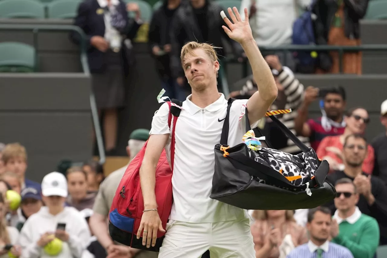 Shapovalov falls in five-set third-round match to Shelton at Wimbledon