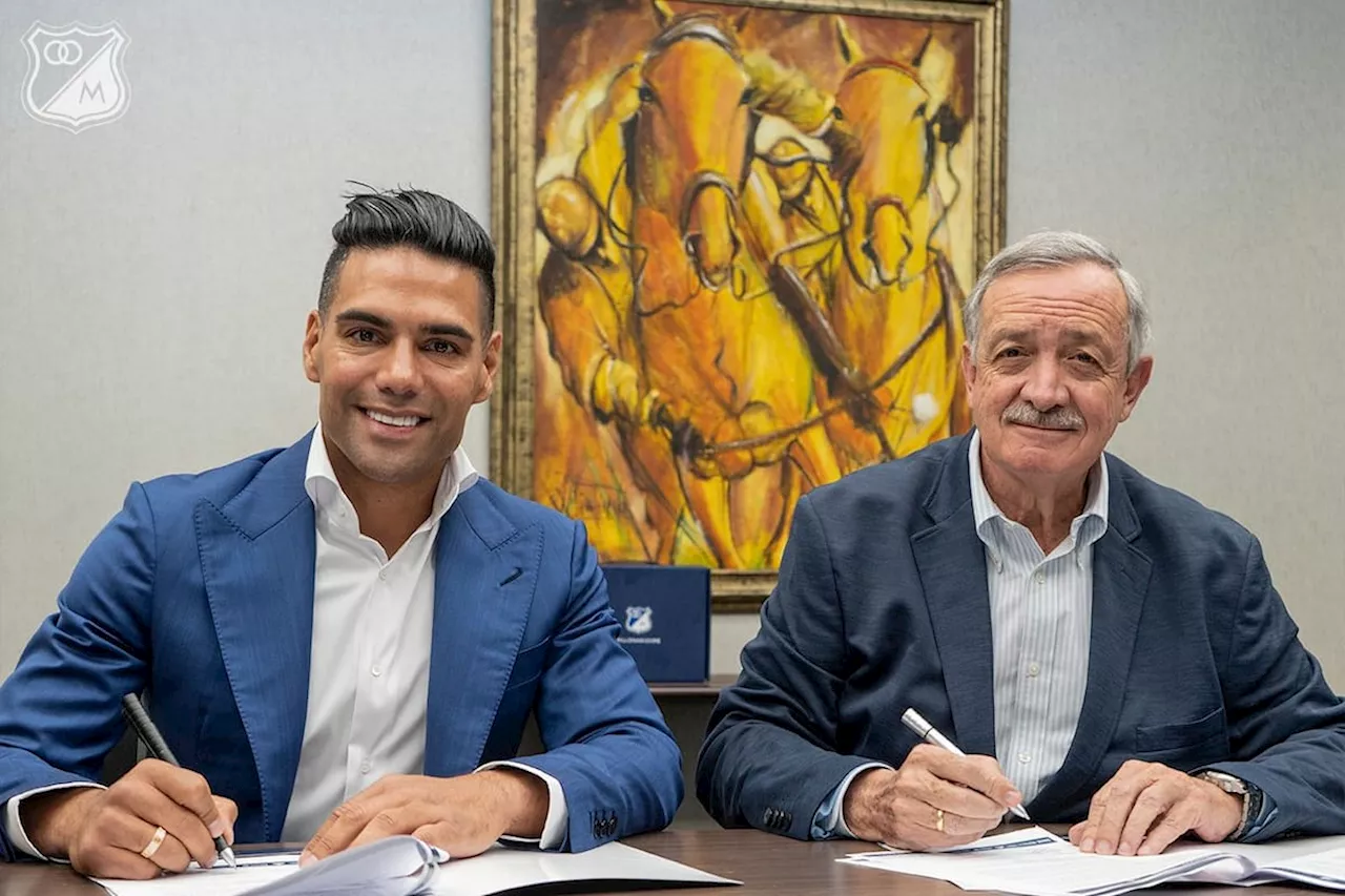 Falcao y su agradecimiento con Millonarios: “Dejaré todo por esta camiseta”