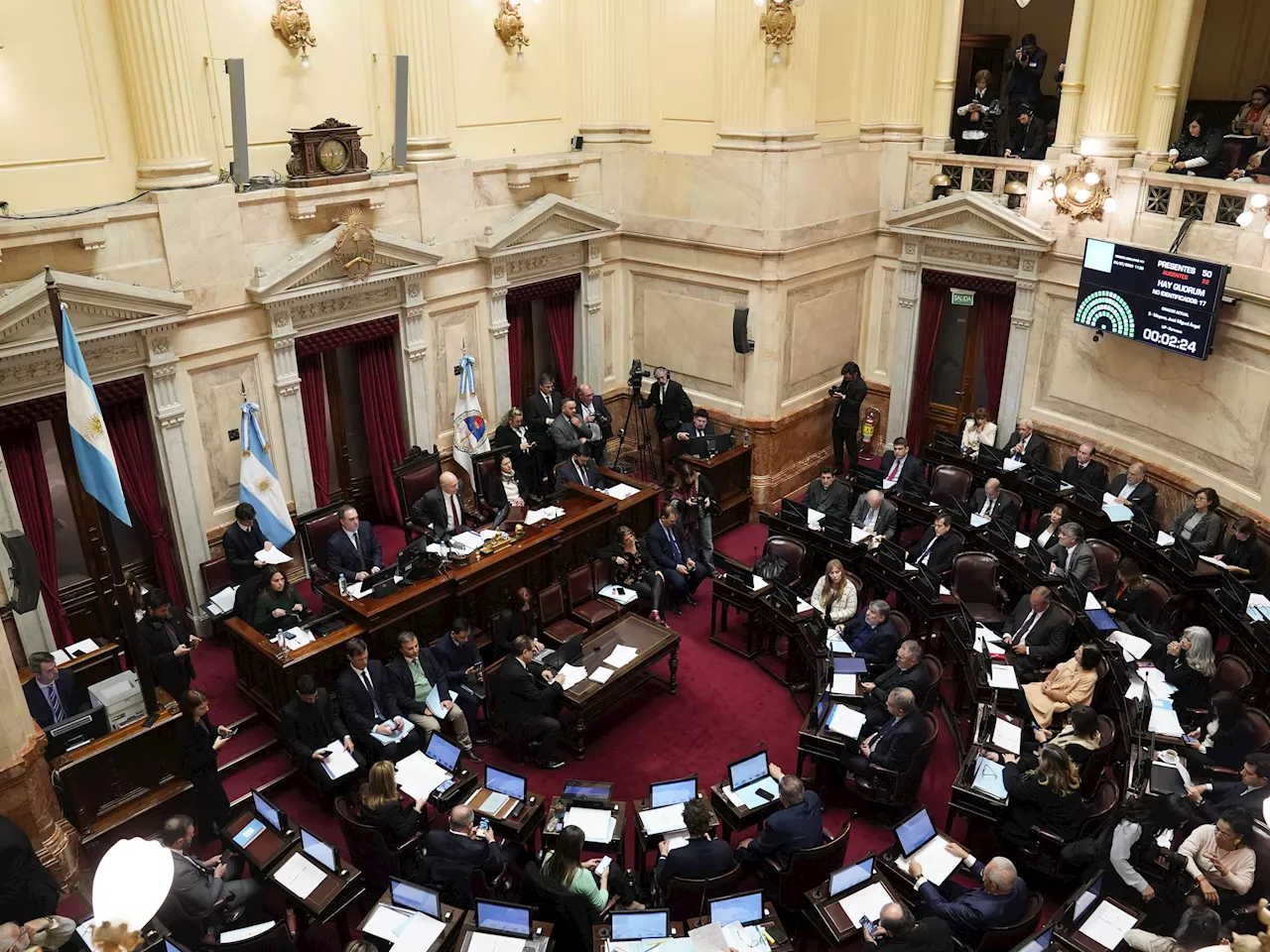 Jubilaciones: los dialoguistas apuran en el Senado una propuesta para evitar el veto de Javier Milei