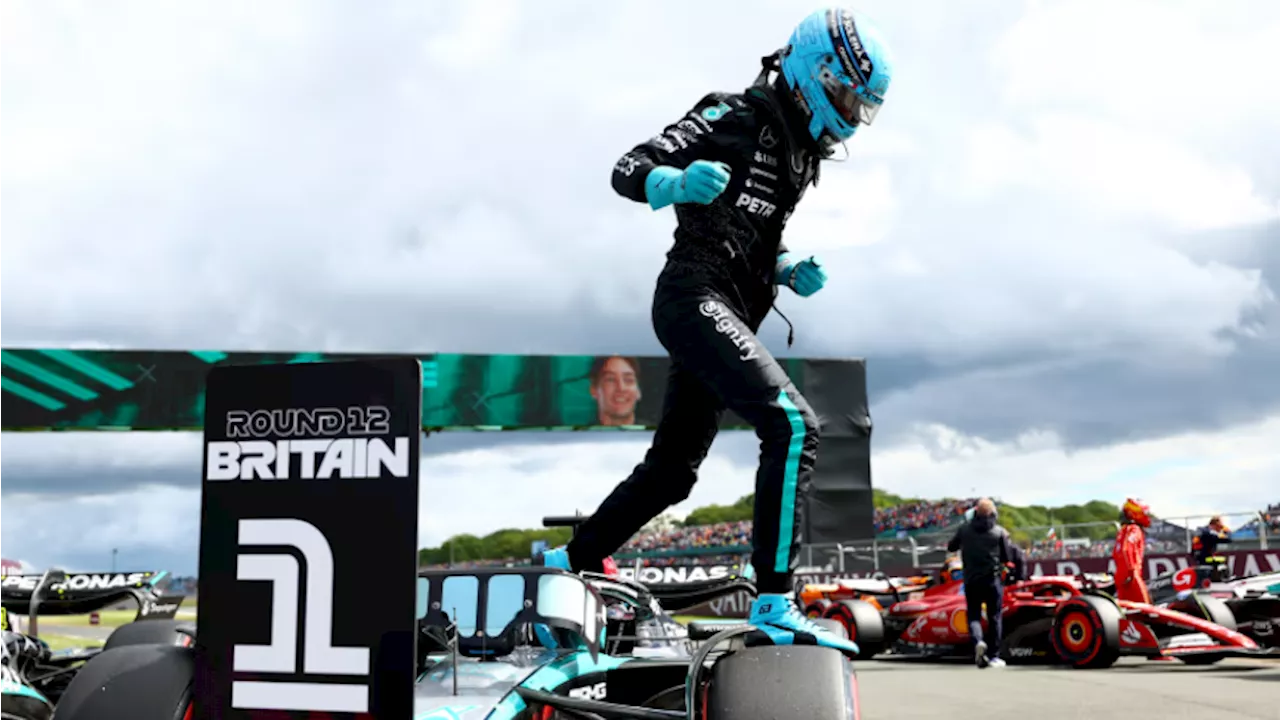 Fórmula 1: Russell crava pole no GP da Inglaterra com dobradinha da Mercedes