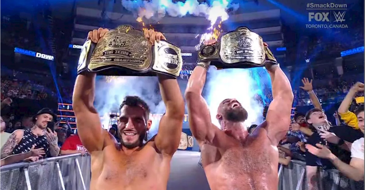 WWE's DIY Crowned New Tag Team Champions on SmackDown