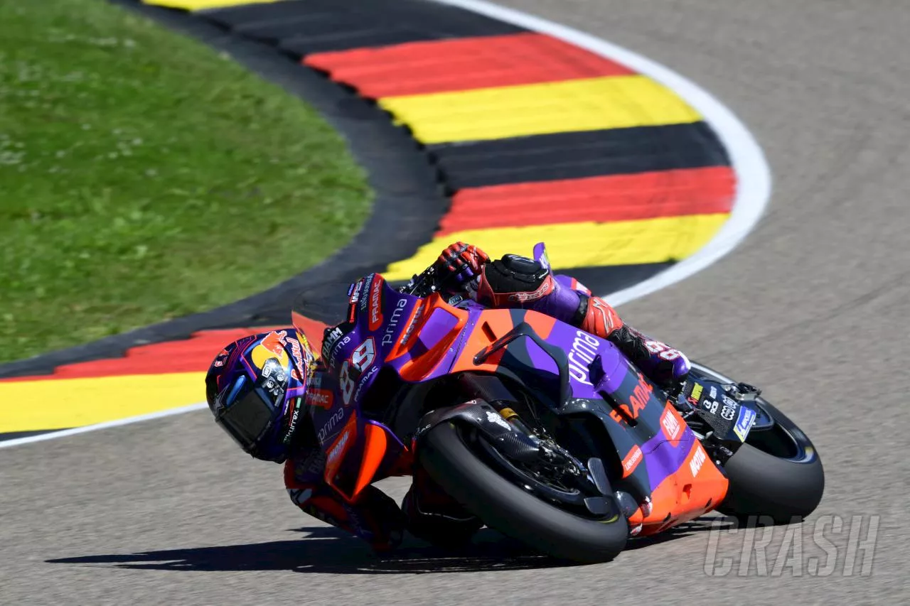 German MotoGP: Jorge Martin wins as Marc Marquez produces impressive sprint comeback