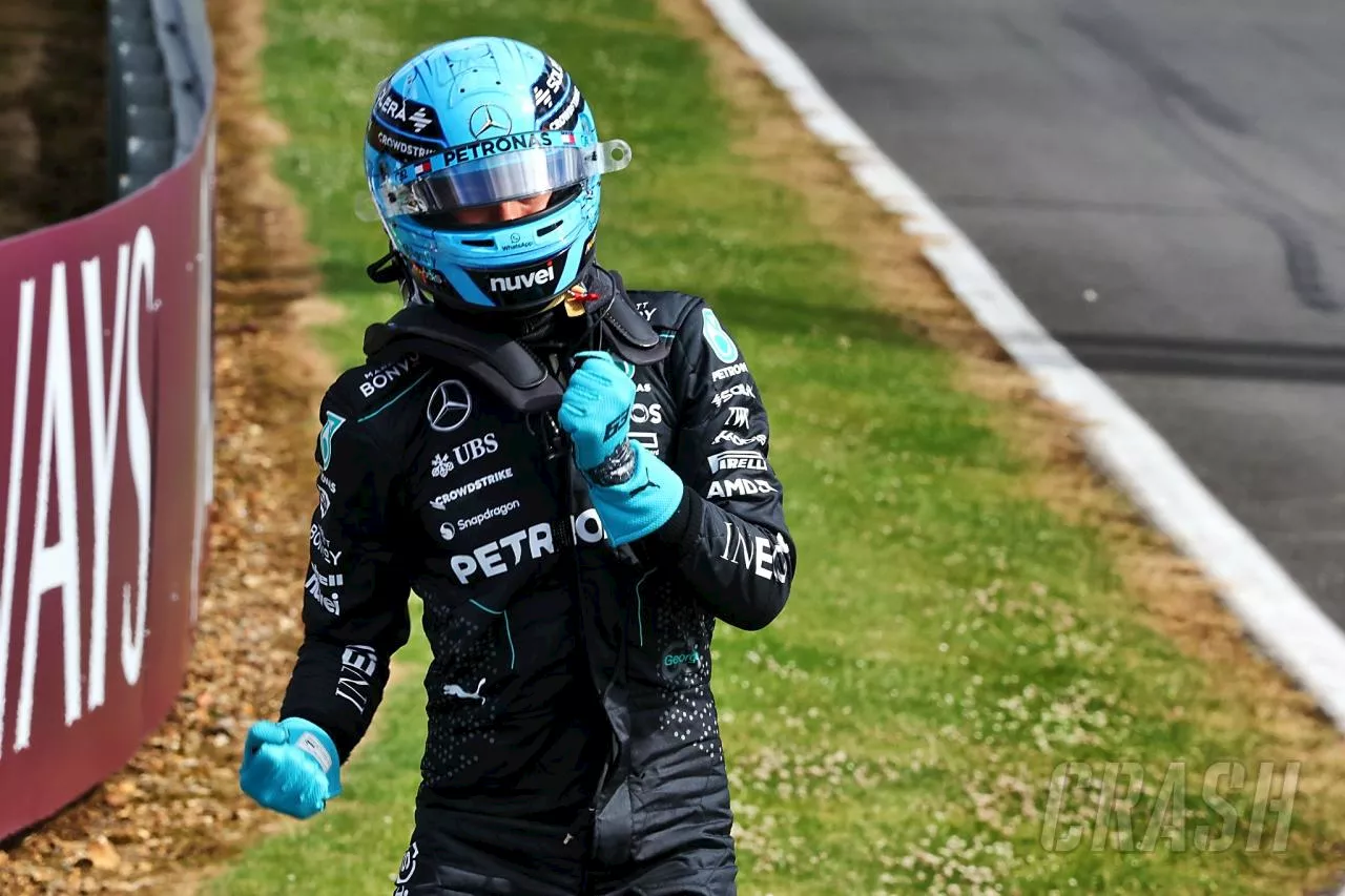 George Russell beats Lewis Hamilton to Silverstone pole with British 1-2-3