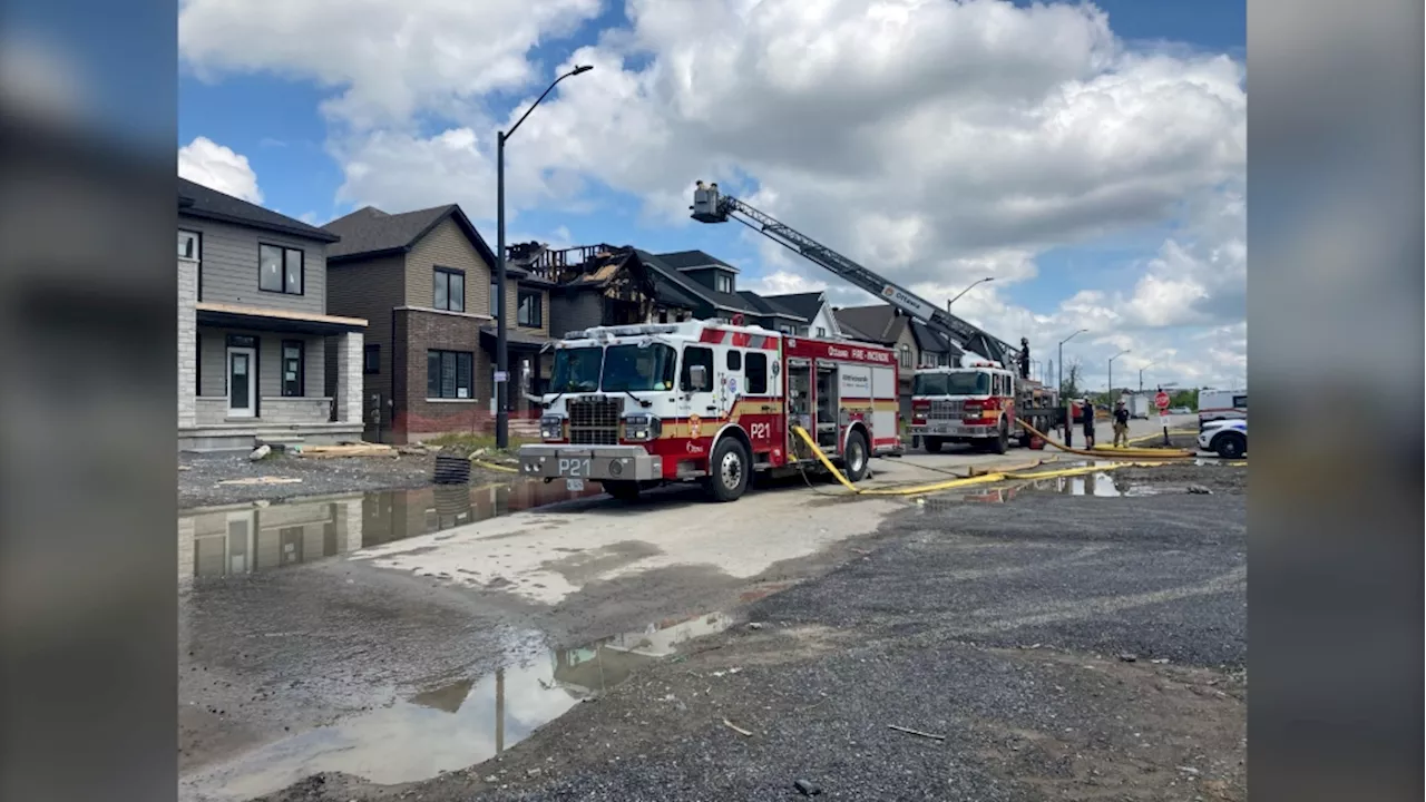 Firefighters stop spread of house fire in Barrhaven