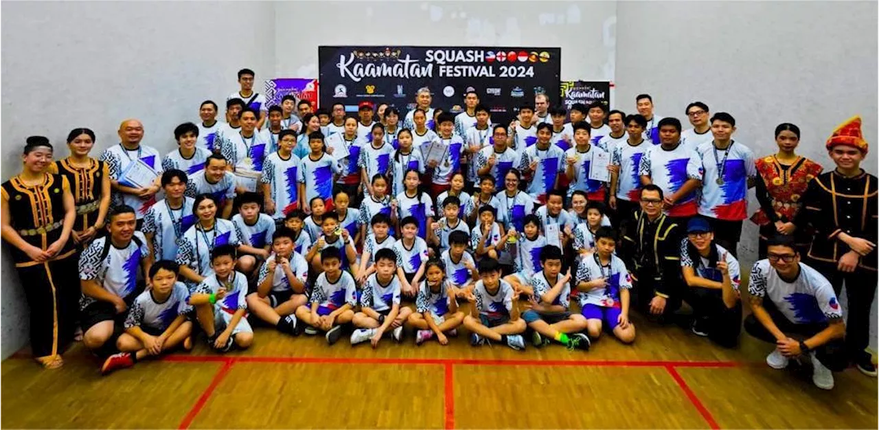 More than 100 take part in Kaamatan Squash Festival