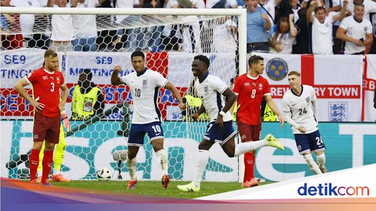 Inggris Vs Swiss: Menang Adu Penalti, Tiga Singa ke Semifinal