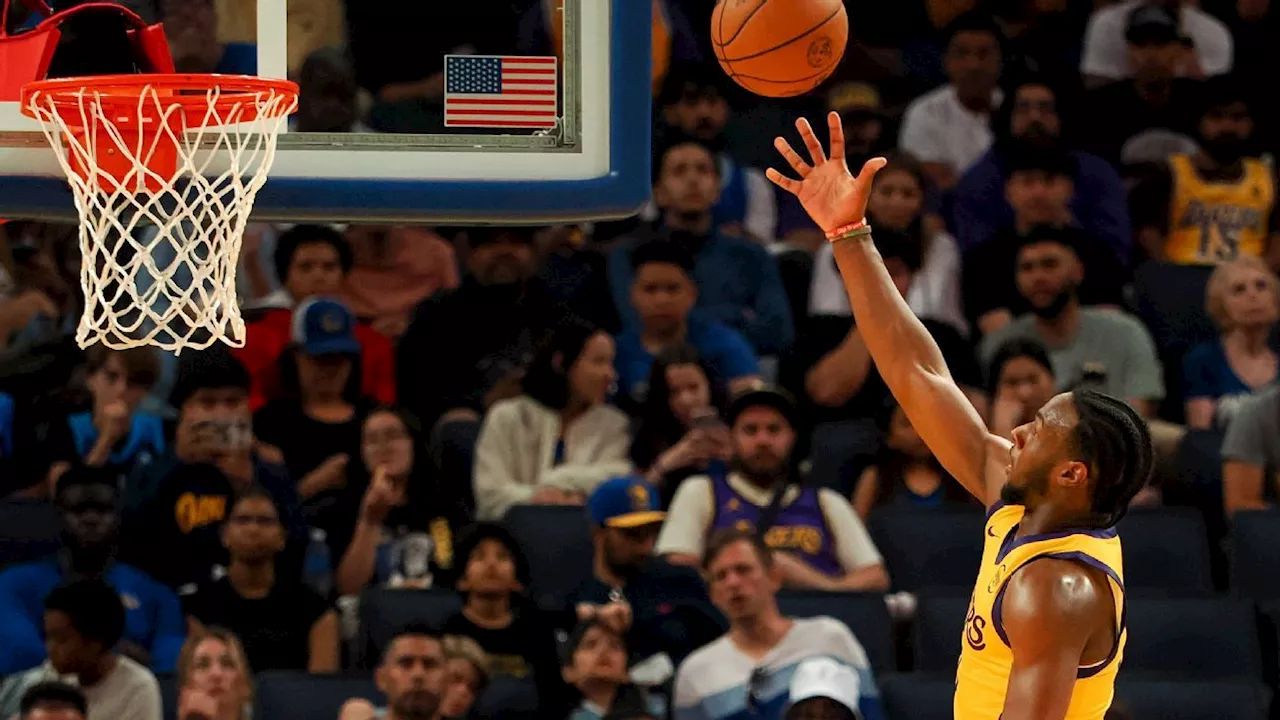 Bronny James has 4 points in summer league debut for Lakers