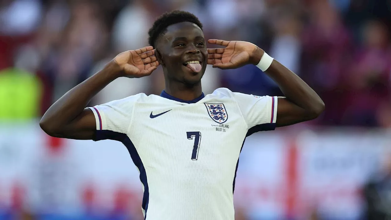 Euro 2024: 'Proud' Saka earns England penalty redemption