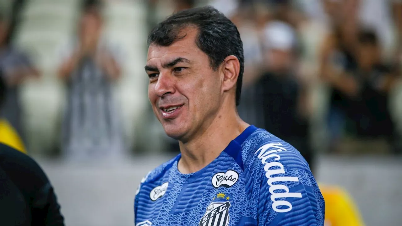 Carille se reúne com diretoria do Santos e comunica que vai ficar