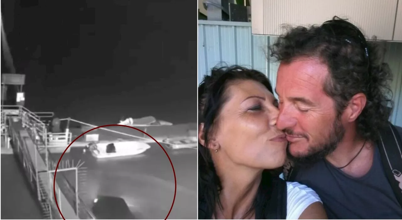 Stefano Del Re e l'ex moglie Lorena Vezzosi annegano nell'auto nel Po: le telecamere riprendono la scena. Lui