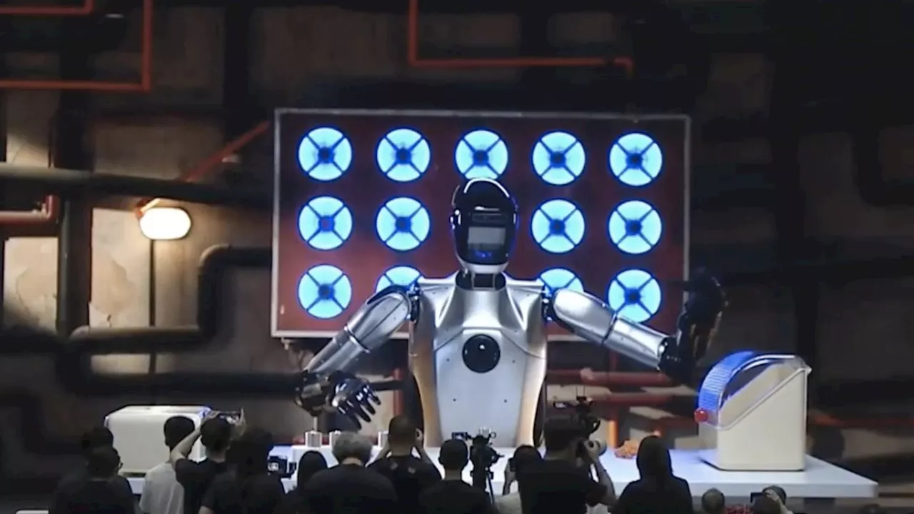 China’s 1st full-sized general-purpose humanoid robot supports multi-modal mobility