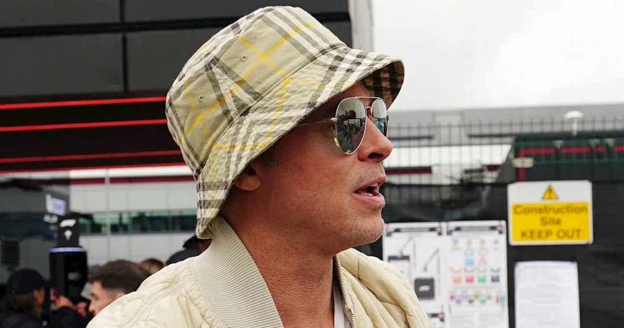 Brad Pitt fans in awe of actor's youthful look as he's seen at Silverstone