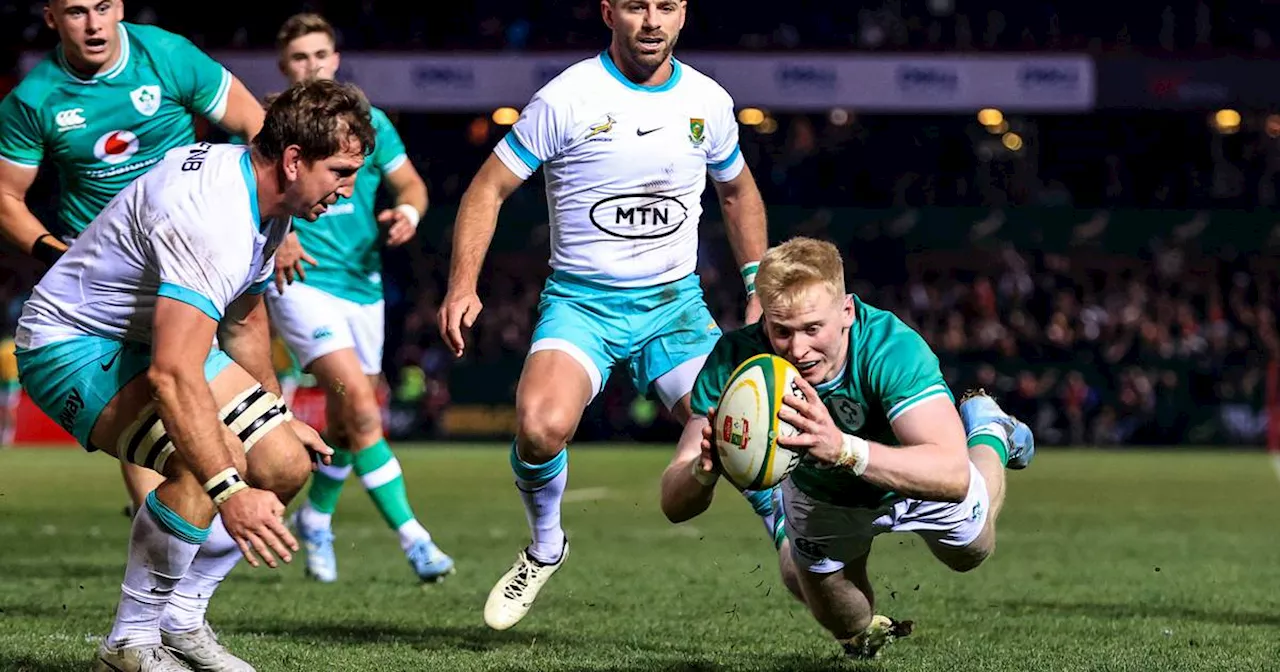 Courageous Ireland performance comes up short as South Africa take first Test