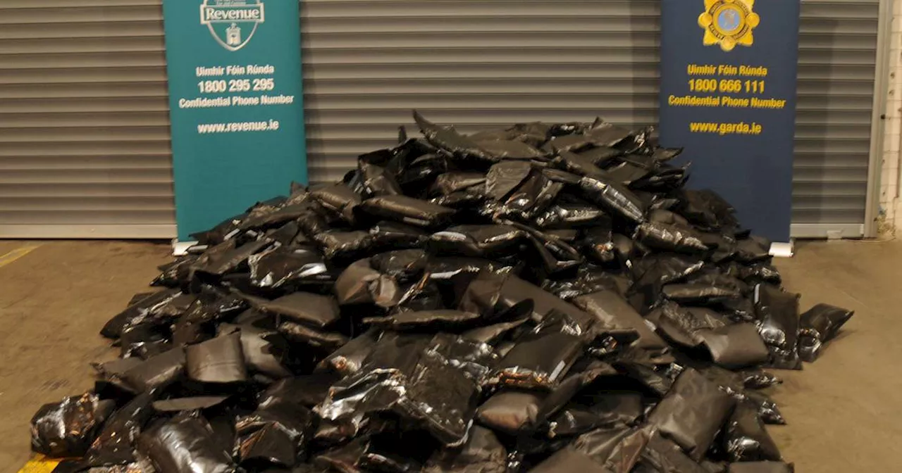 Man arrested after seizure of cannabis worth €6.8m in Dublin