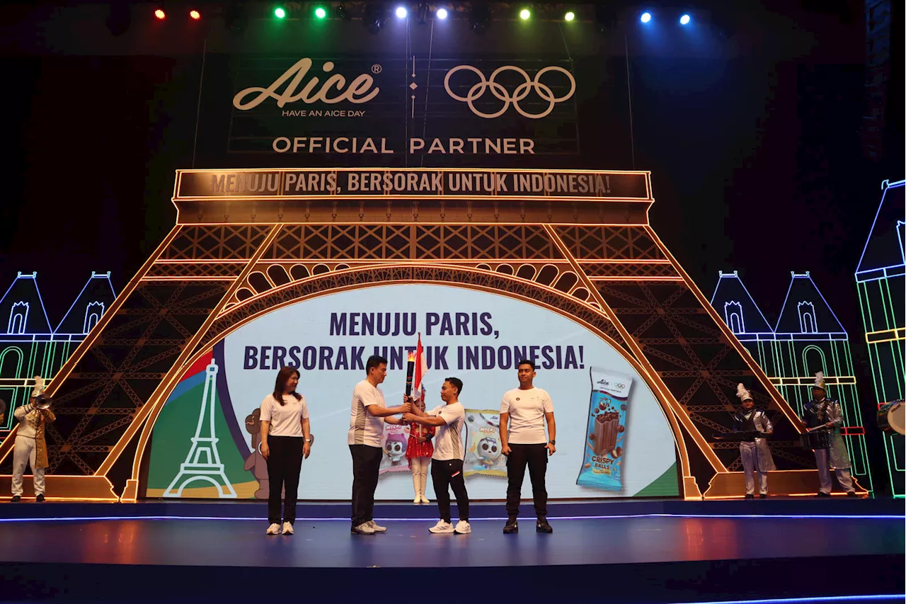 Aice Dukung Atlet Indonesia di Olimpiade Paris