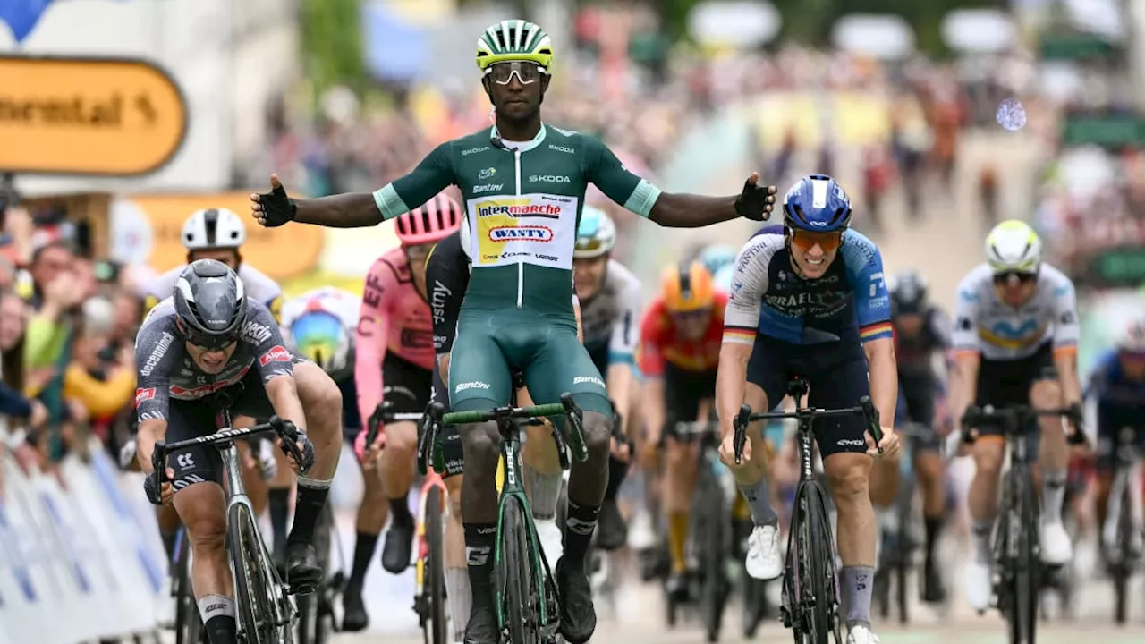 Tour de France: Girmay gewinnt achte Etappe - Ackermann Vierter