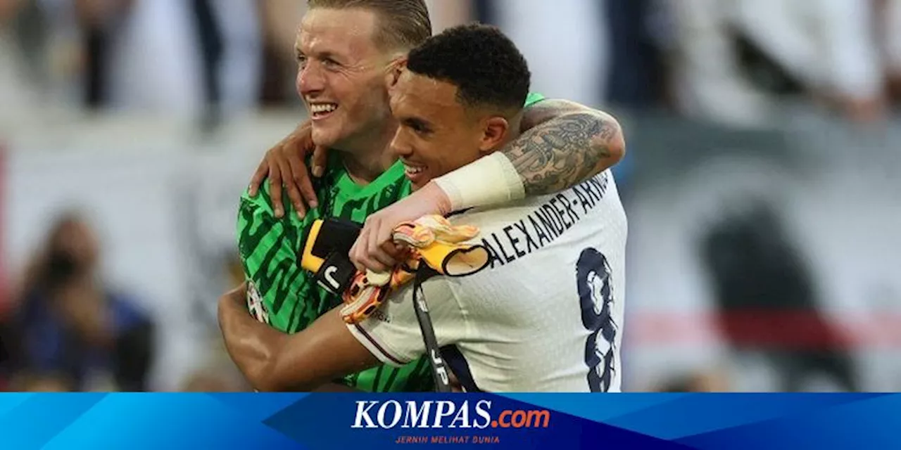 Botol Minum Pickford, Ada 'Mantra' Hentikan Penalti Akanji dan Pemain Swiss