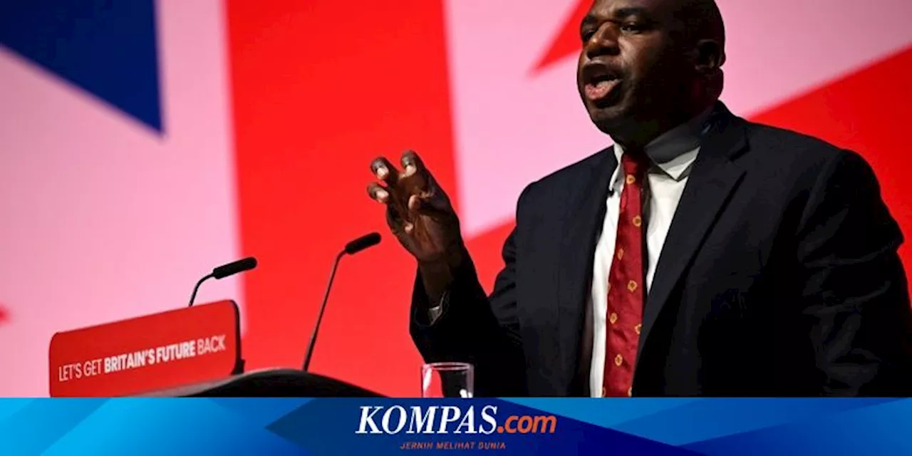 Menlu Baru Inggris David Lammy Tegaskan Dukung Gencatan Senjata Segera di Gaza