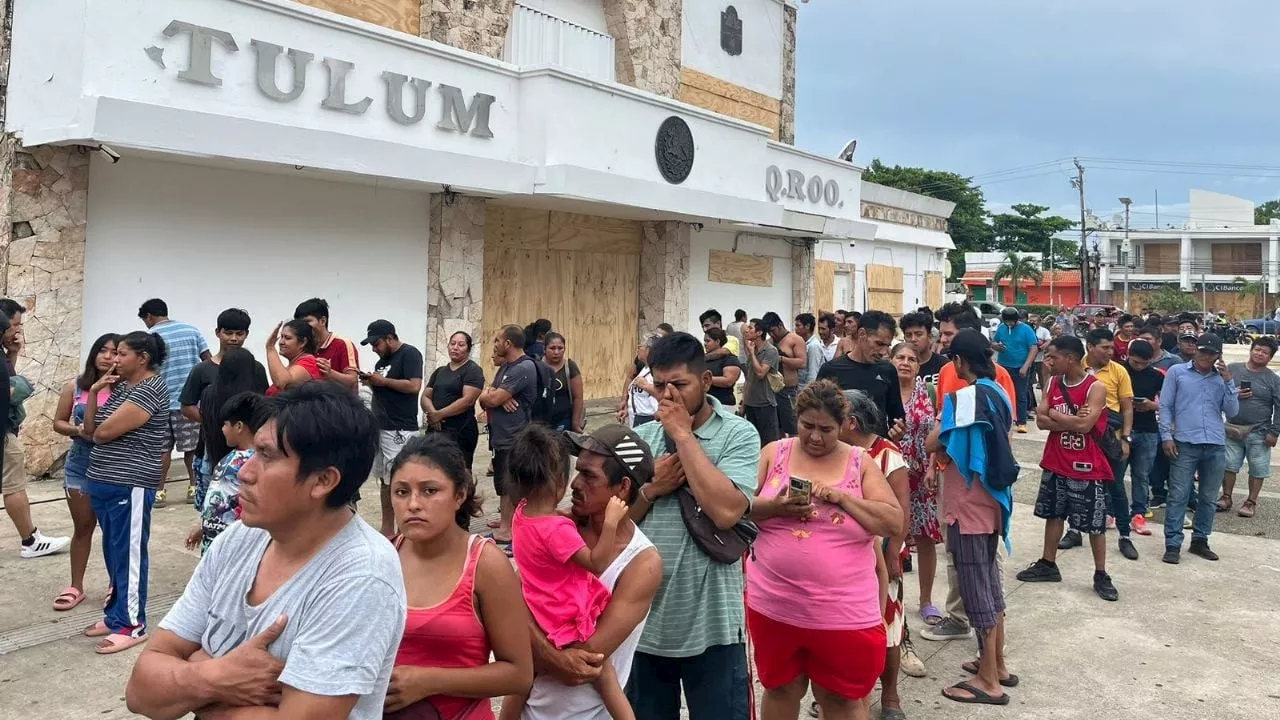 Huracán Beryl: 3,000 evacuados y saldo blanco en su paso por Quintana Roo