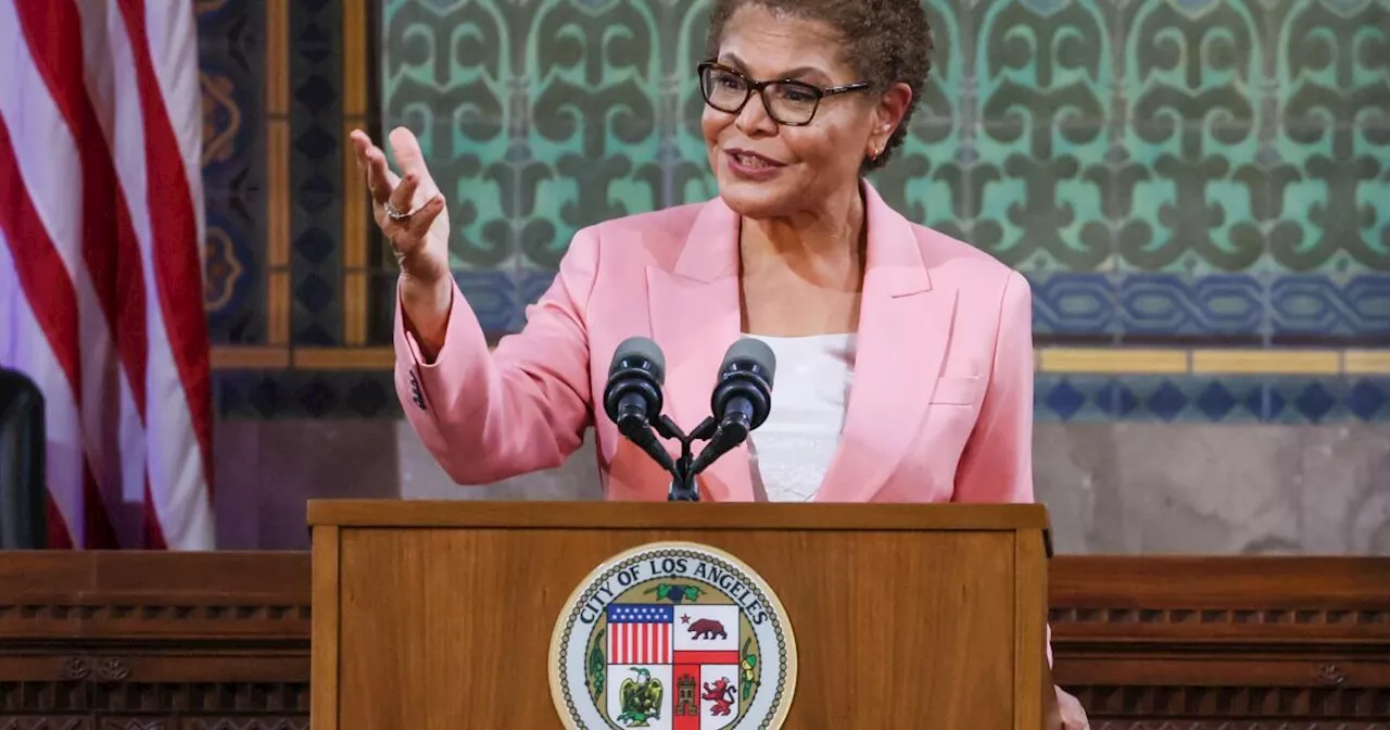 Faced with community complaints, Mayor Karen Bass retools her affordable housing strategy