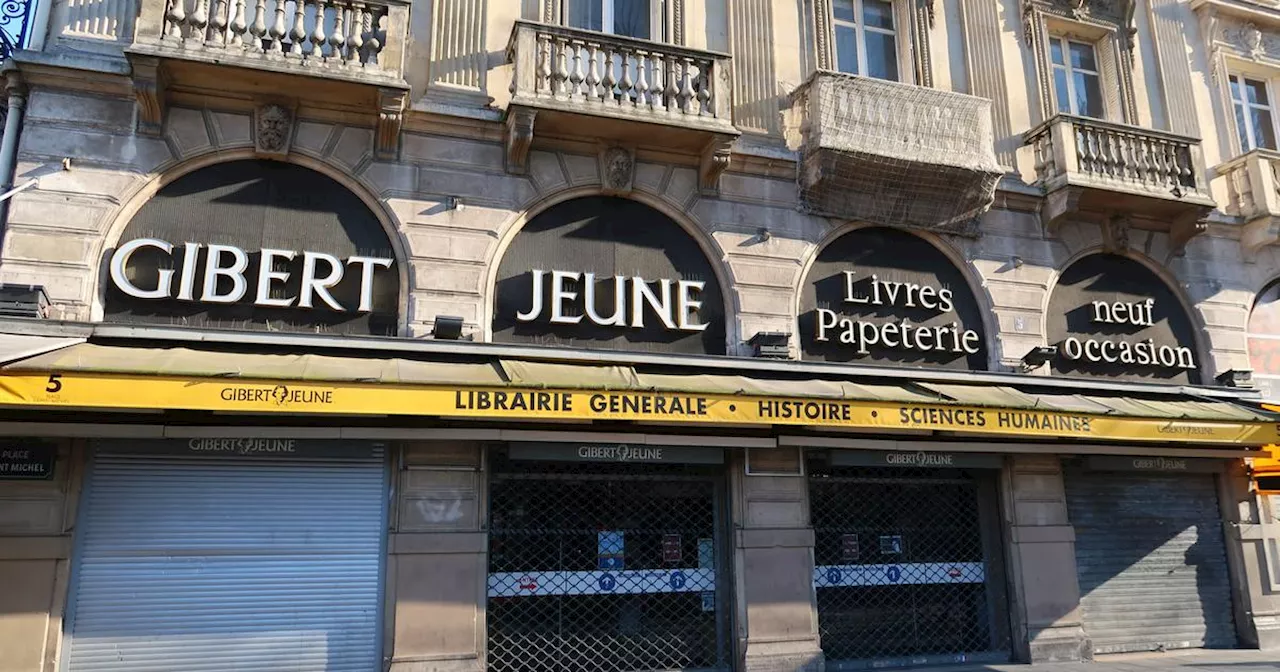 La librairie Gibert du boulevard Saint-Denis se prépare aussi à baisser le rideau