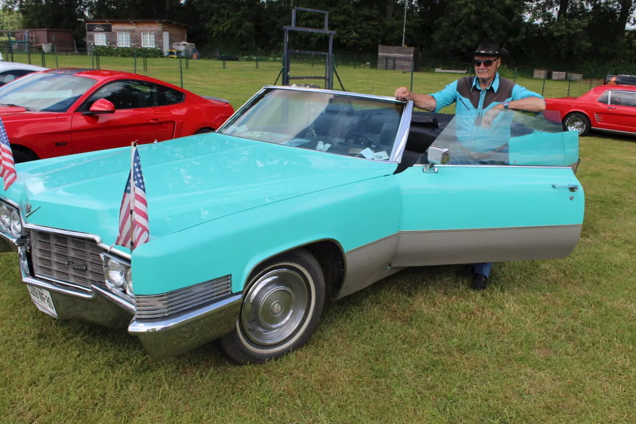 J.R. et sa Cadillac de 1969 ont fait sensation à Liercourt | Le Journal d'Abbeville