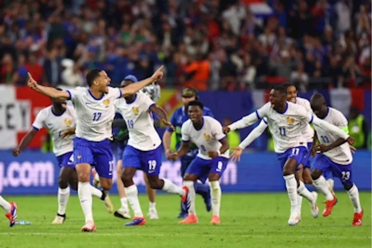 Goal-shy France enjoy first penalty shootout win since 1998