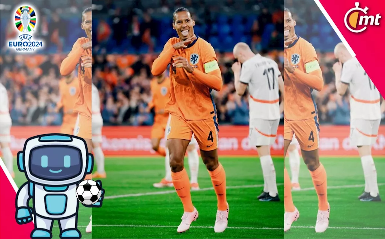 ¿Holanda goleará a Turquía? La IA revela quién ganará el juego de Eurocopa 2024