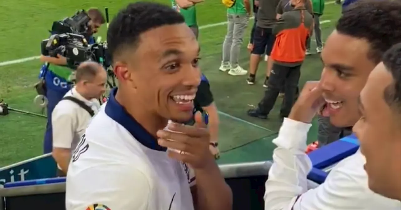 Trent Alexander caught revealing England star didn't want to take a penalty