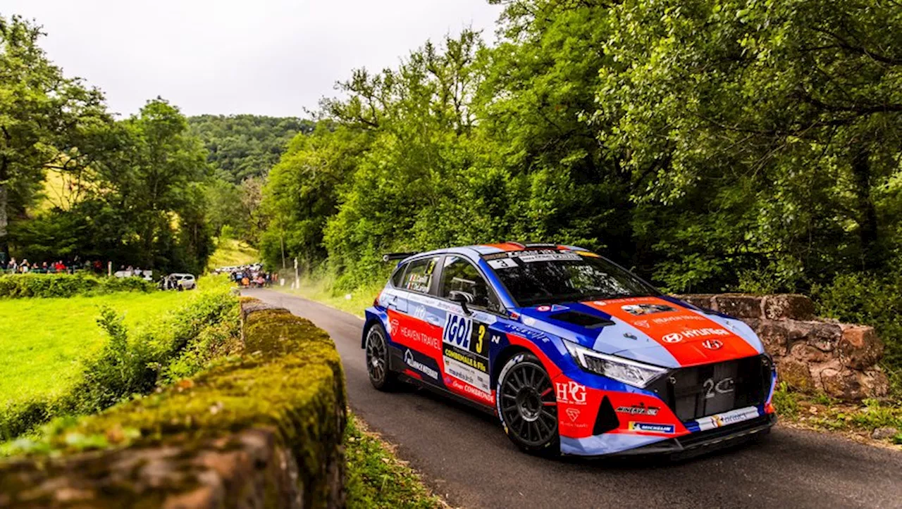 Eric Camilli vire en tête du Rallye du Rouergue pour une quinzaine de secondes après les premières spéciales d