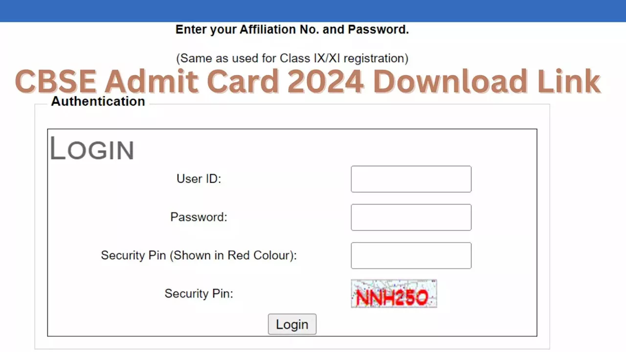 CBSE Admit Card 2024 Download: एक क्लिक में cbse.gov.in लिंक से डाउनलोड करें सीबीएसई कंपार्टमेंट एडमिट कार्ड