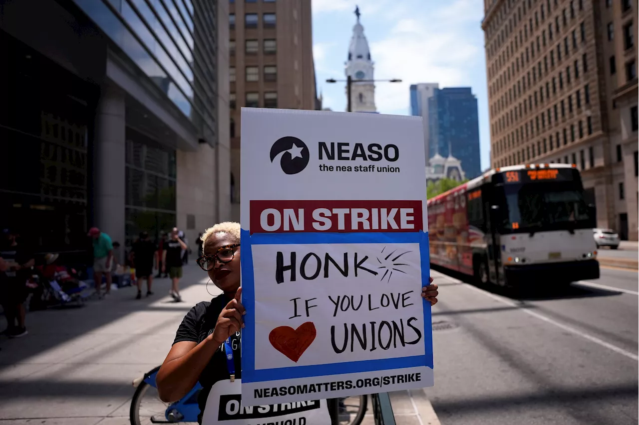 Biden cancels speech at teachers union convention in Philly after union staff goes on strike