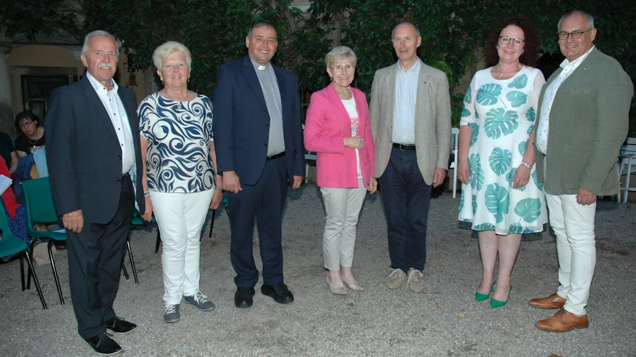 Blasmusik im Schloss Gudenus gehört in Mühlbach zum guten Ton