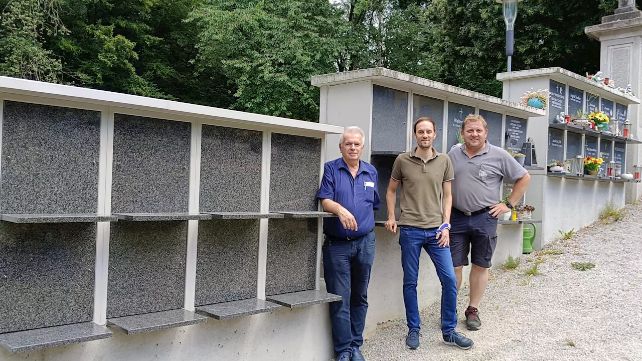 Urnenanlage in St. Christophen wurde erweitert