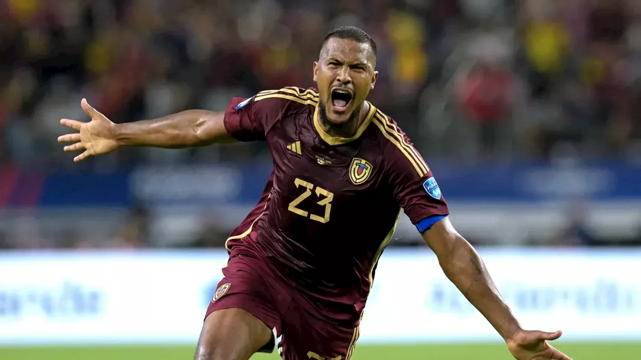 Desde la mitad de la cancha: el espectacular golazo de Rondón ante Canadá en Copa América