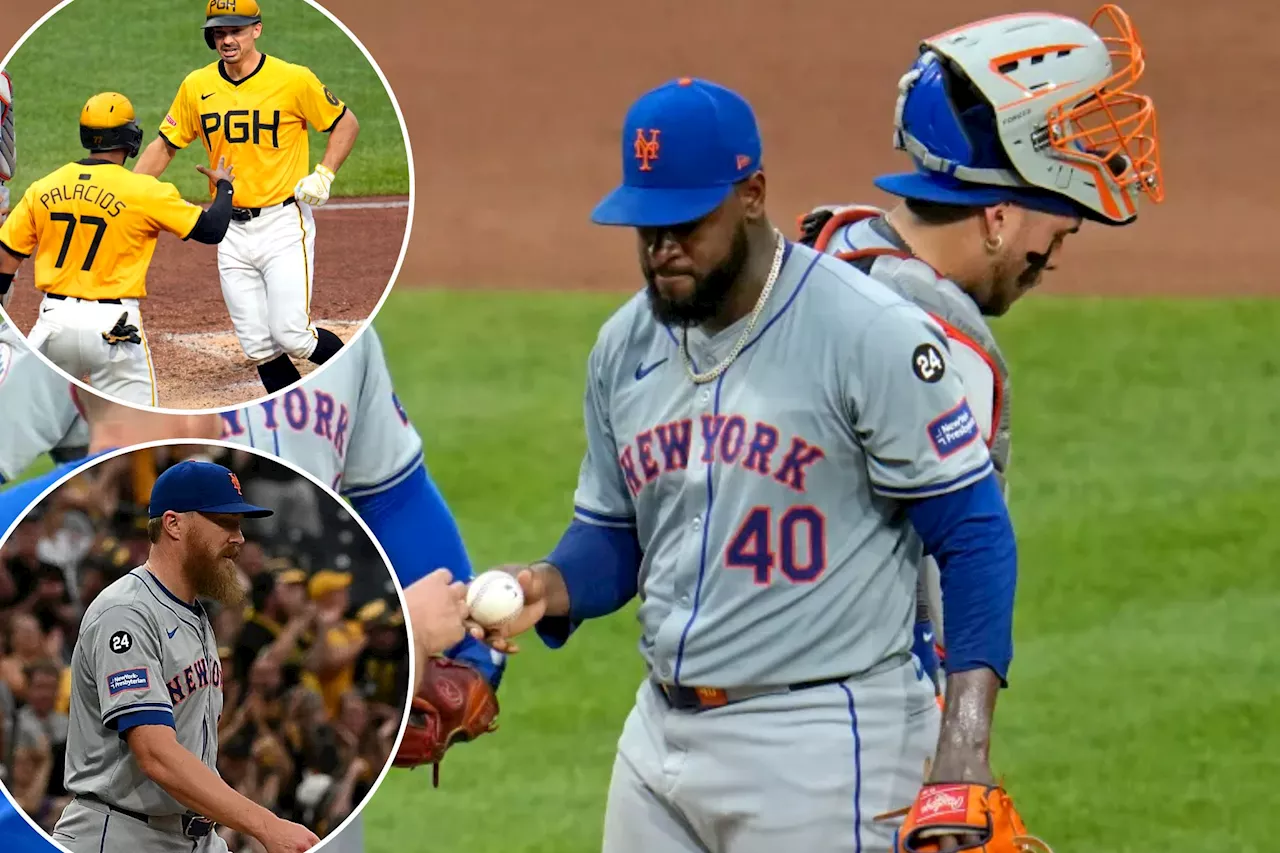 Mets' pitchers implode in ugly loss as Pirates crush seven homers