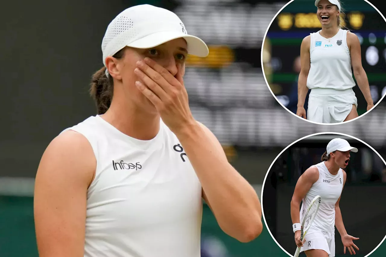 No. 1 Iga Swiatek knocked out of Wimbledon in massive third-round upset