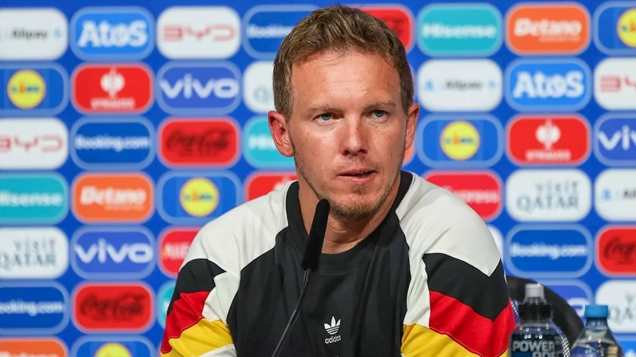 EM 2024: DFB-Pressekonferenz nach dem Aus - Nagelsmann: 'Jede Aktion wird bewertet und beurteilt'