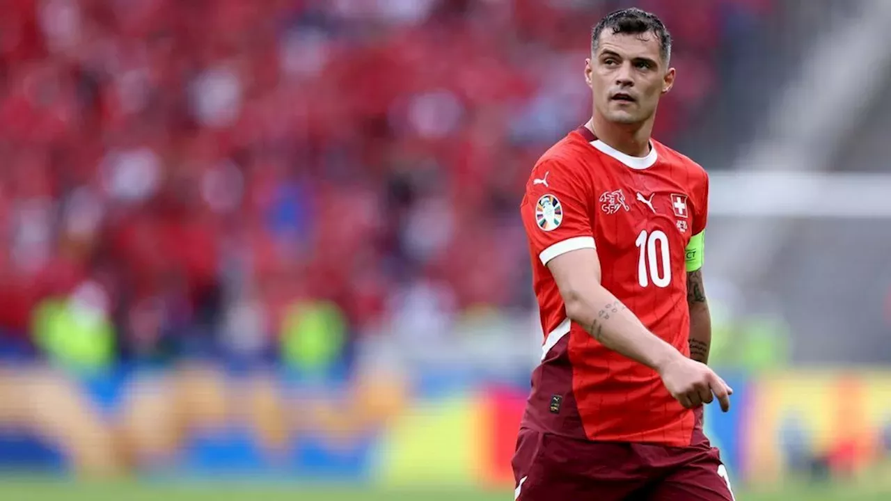 Varga EM 2024 Granit Xhaka spielte gegen England mit Muskelfaserriss