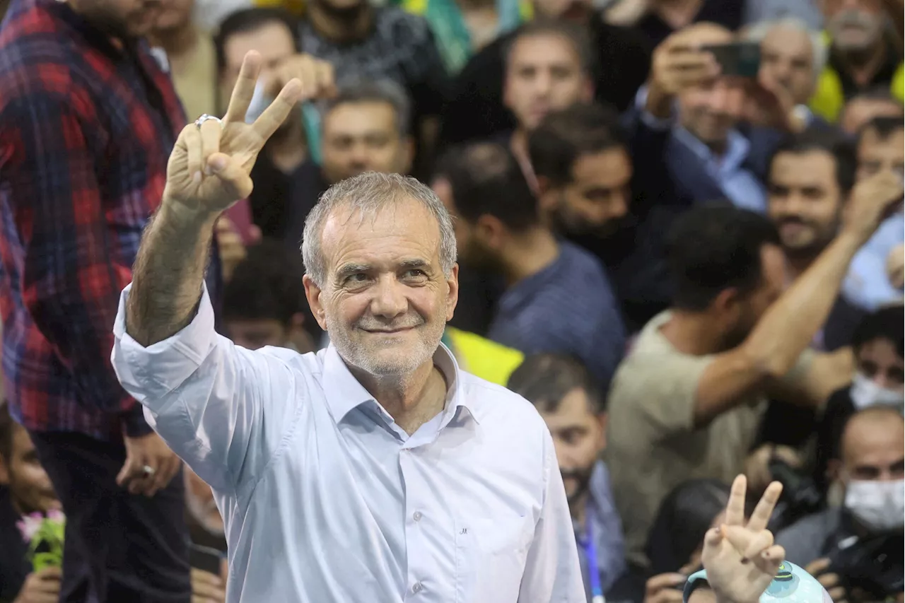 Moderate Pezeshkian wins Iran’s presidential race, interior ministry says