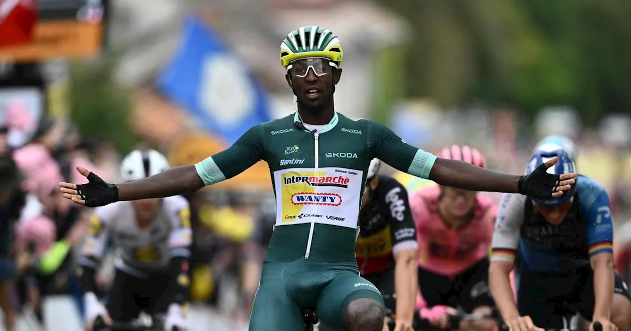 Tour de France 2024: Girmay gewinnt achte Etappe - Ackermann Vierter​