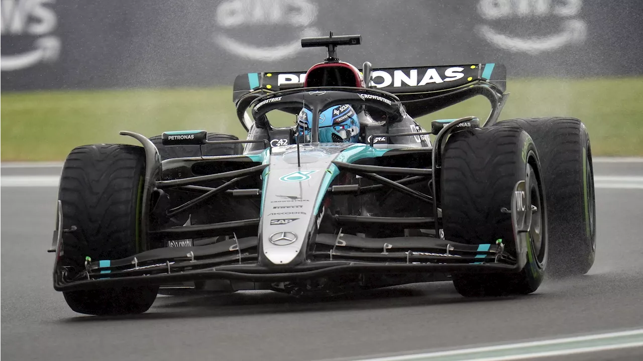 Los Mercedes brillan en Silverstone con Russell en la 'pole'