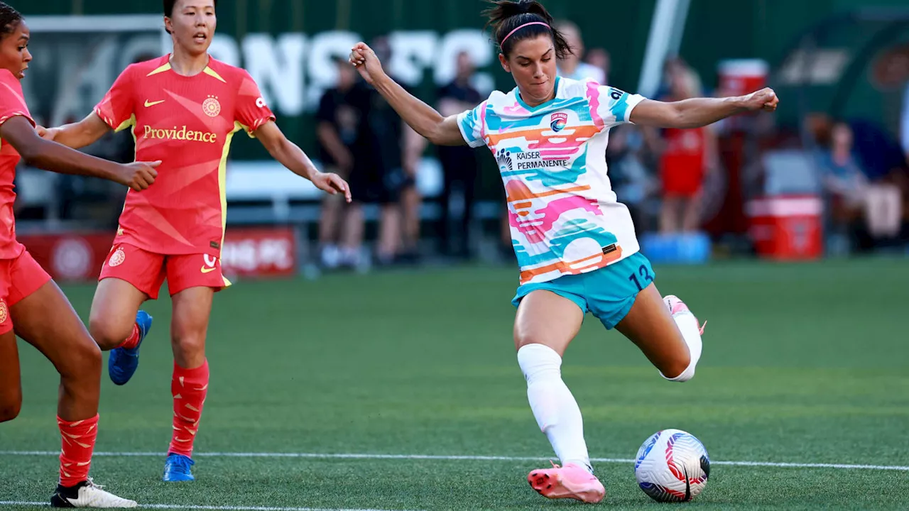 Alex Morgan's Tough 12-Day Stretch Continues with Friday Loss