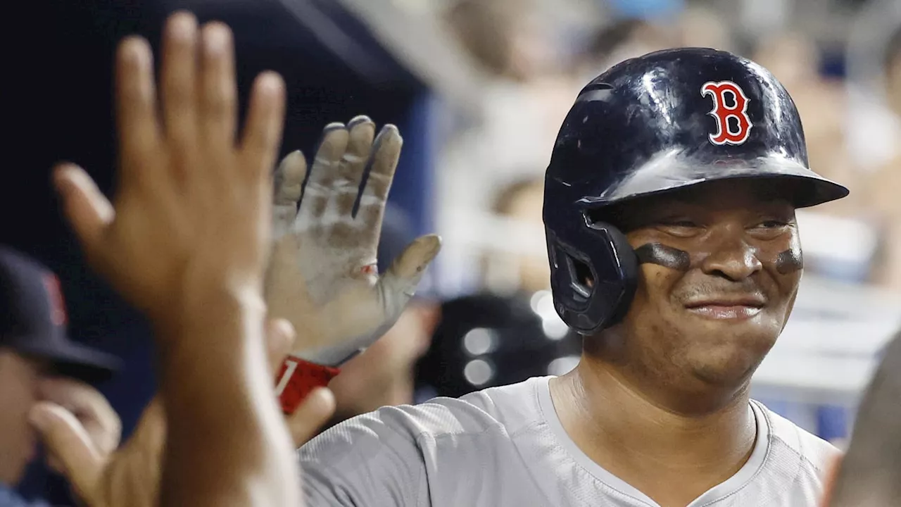 Boston Red Sox Superstar Rafael Devers Records 1,000th Hit of MLB Career